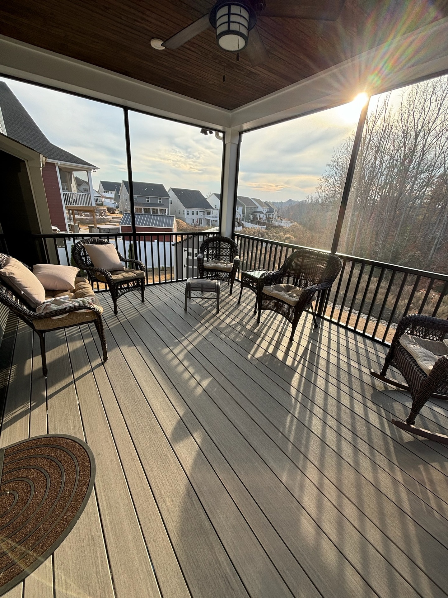 The peace and tranquility that you feel sitting on your new covered/ screen porch should not be overshadowed by a horrible building experience