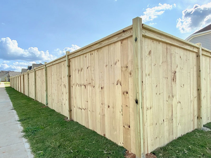 fence building company greater greenville sc area