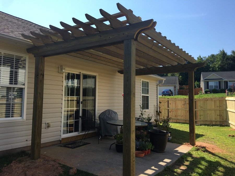 pergola builders greenville