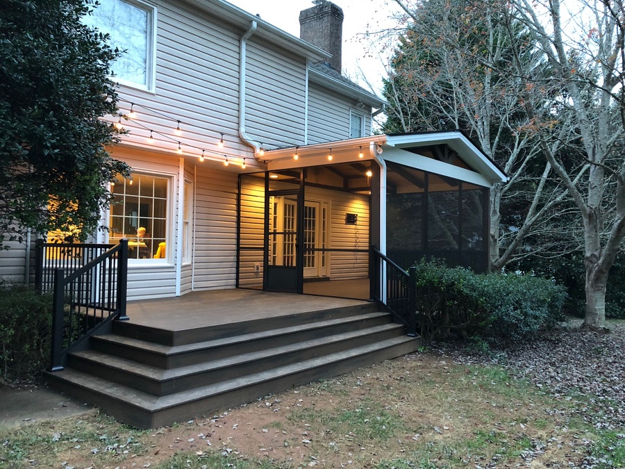 custom porches decks greenville spartanburg