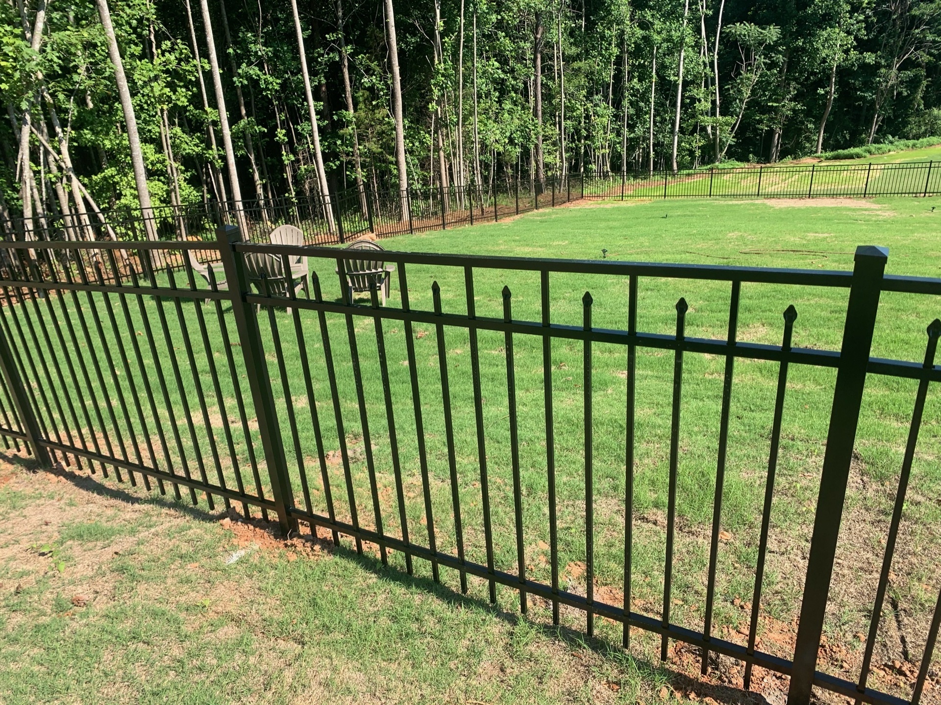 Spear aluminum fence installers